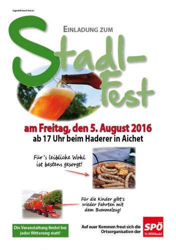 Stadlfest St. Willibald 16